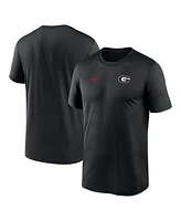 Nike Men's Georgia Bulldogs 2025 Sideline Small Logo Legend Performance T-Shirt