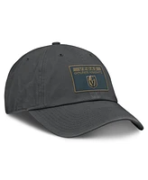 Fanatics Women's Gray Vegas Golden Knights Authentic Pro Rink Adjustable Hat
