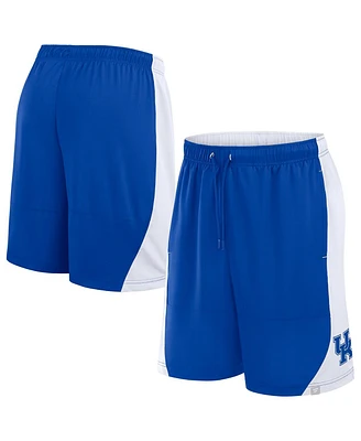Fanatics Men's Royal/White Kentucky Wildcats Strength Unleashed Shorts