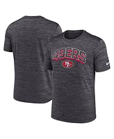 Nike Men's Charcoal San Francisco 49ers Velocity Performance T-Shirt