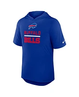 Nike Men's Royal Buffalo Bills Lockup Tri-Blend Hoodie T-Shirt