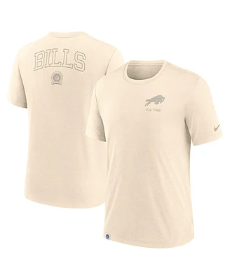Nike Men's Cream Buffalo Bills Glory Tri-Blend T-Shirt