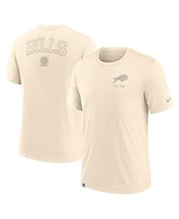 Nike Men's Cream Buffalo Bills Glory Tri-Blend T-Shirt