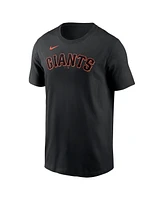 Nike Men's Kyle Harrison Black San Francisco Giants Fuse Name Number T-Shirt