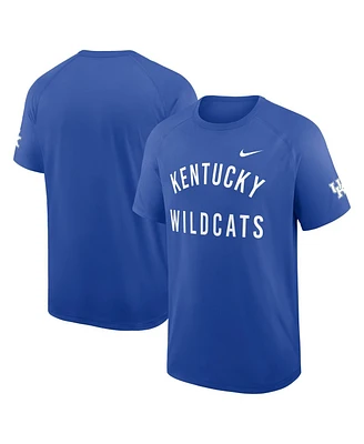 Nike Men's Royal Kentucky Wildcats Ready Raglan Premium Performance T-Shirt