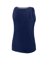 Logo Athletic Women's Navy New York Yankees Stellar Win V-Neck Tank Top