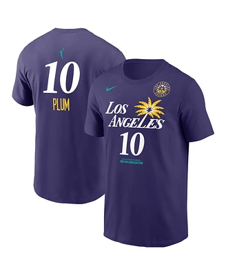 Nike Men's Kelsey Plum Purple Los Angeles Sparks Explorer Edition Name Number T-Shirt
