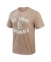Fanatics Men's Tan St. Louis Cardinals Sun Faded T-Shirt