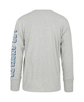 '47 Brand Men's Gray Los Angeles Dodgers Fair Ball Franklin Long Sleeve T-Shirt