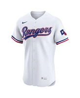 Nike Men's White Texas Rangers Home Elite Jersey
