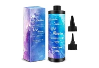 JDiction Uv Resin, 500g Upgrade Ultraviolet Epoxy Resin Crystal Clear Hard Glue Solar Cure Sunlight Activated Resin Kit for Handmade Jewelry, Diy Craf