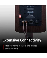 Fluance 12AWG 50ft Speaker Wire, Oxygen-free Copper Cable, for Hi-Fi Set-up, Home Theaters, Bookshelf or Floor-standing Speakers