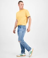 Sun + Stone Men's Profond Straight Leg Jeans, Exclusively at Macy's