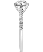 TruMiracle Diamond Engagement Ring (3/4 ct. t.w.) in 14k White Gold