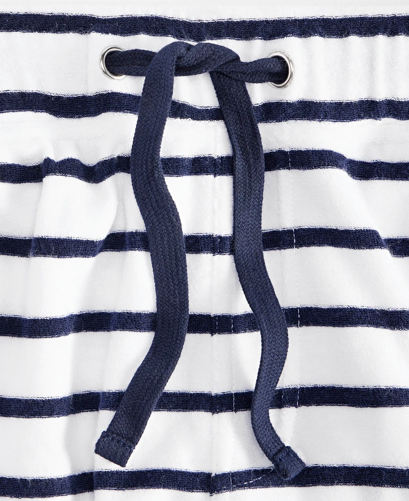 Club Room Men's Bengal Striped Terry Cloth Shorts, Exclusively at Macy's