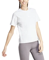 adidas Women's Essentials Cotton Small-Logo T-Shirt