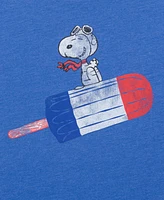 Hybrid Apparel Men's Peanuts Americana Short Sleeve T-Shirt