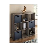 ClosetMaid Decorative Bookcase Open Back -Cube Storage Organizer