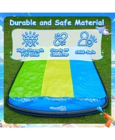 Wham-o Slip N Slide Triple Waver Rider with Boogie 18ft for Kids 5-12 Years Backyard Water Fun