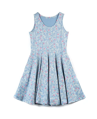 Mightly Girls Fair Trade Organic Cotton Sleeveless Twirl Dress