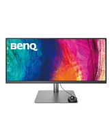 BenQ BenQ PD3420Q 34- 2K Ultrawide Monitor for Macs/Designers | 21:9 | 3440x1440 Wqhd | Ips | Aqcolor | P3, sRGB | Factory-Calibrated | Usb-c | Kvm |