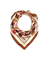Coach Women's Trompe L'Oeil Bag Print Silk Square Scarf