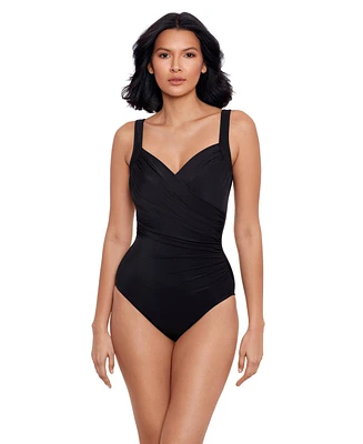 Miraclesuit Women's Solid Sanibel Ddd One Piece Swimsuit