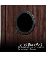 Fluance Elite High Definition 2-Way Bookshelf Surround Sound Speakers for 2-Channel Stereo Listening or Home Theater System