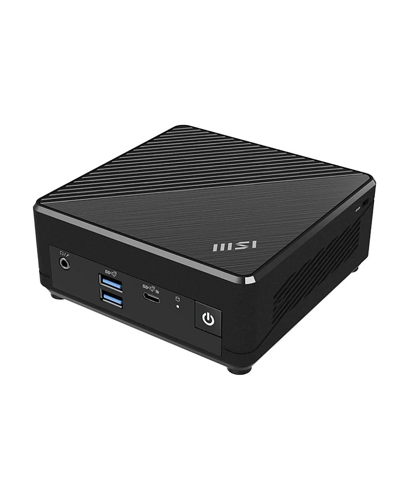 Msi Cubi N Adl S-055BUS Mini Barebone Desktop Computer, Intel Celeron N100 1.8GHz, Ram, Storage and Os Not Included, Black