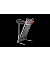 Folding Treadmill 2.5HP 12Km/H, Foldable Home Fitness Equipment With Lcd For Walking