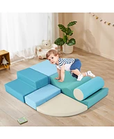 Indoor Crawling Playset Safe & Soft Toys for Toddlers' Motor Development