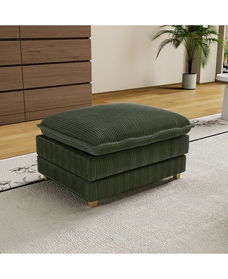 Modular Sectional Sofa,Deep Seat Couch for Living Room, Modern L-Shaped Sofa for Living Room Bedroom Apartment,Green