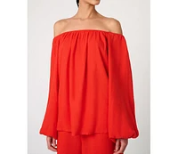 WeWoreWhat Women's Off The Shoulder Top