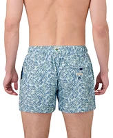 Sunset and Vines Men's Textured Woven Swim Trunks