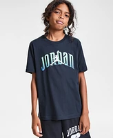Jordan Big Boys Global Arch Logo Graphic T-Shirt