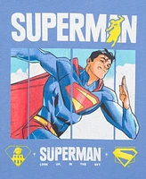 Superman Big Boys Short Sleeve T-Shirt