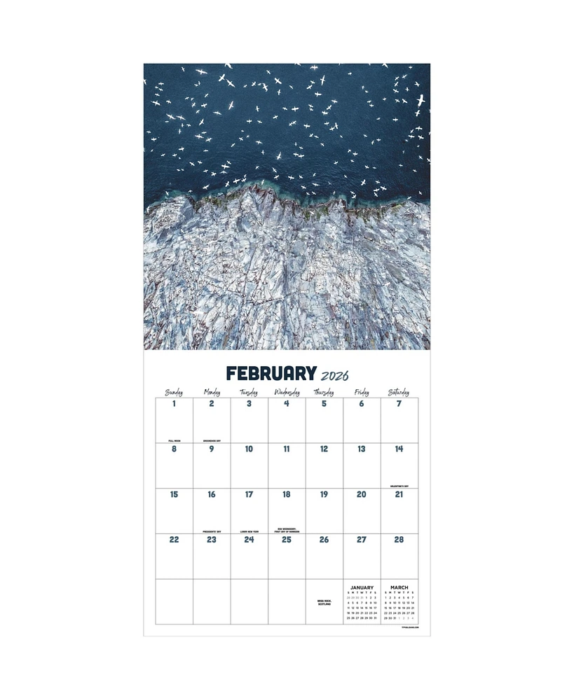 2026 Landscapes Wall Calendar