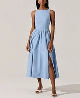 Astr the Label Women's Bow-Back Apron Dress