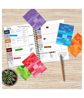 Rainbow Write-on Planner Color Coded Stickers