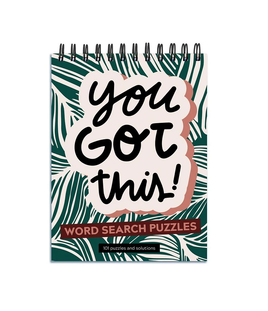 You Got This Word Search Book Spiral Puzzle Pad