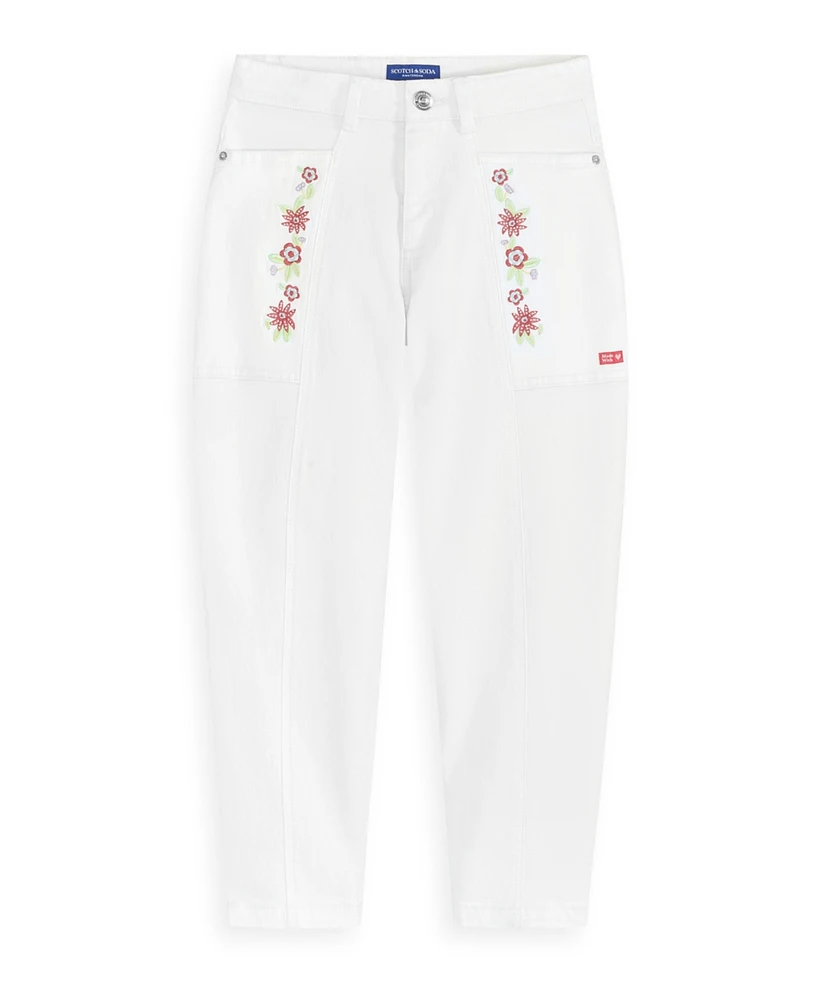 Scotch & Soda Big Girls Denim Group Stretch Jeans