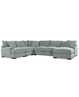 Rhyder -Pc. Fabric Chaise Sectional