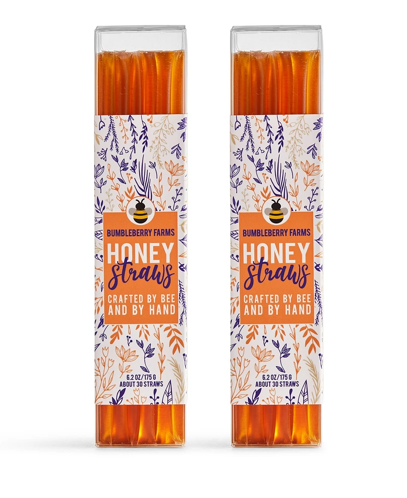 Bumbleberry Farms Honey Straws Set of 2 Boxes