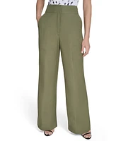Calvin Klein Women's High-Rise Wide-Leg Pants