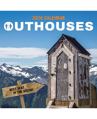 2026 Outhouses Wall Calendar