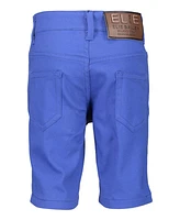 Elie Balleh Big Boys Royal Blue Cotton Twill Short