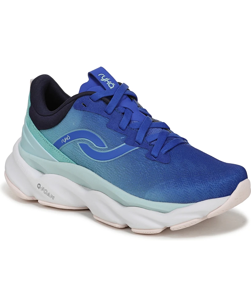 Ryka Premium Women's Elevate Lx Lace Up Walking Sneakers