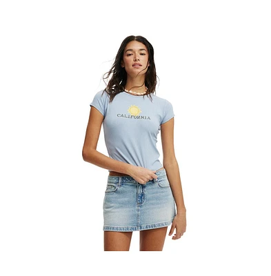 Cotton On Women's Urban Graphic Baby Tee
