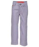 Elie Balleh Big Boys Grey Slim Fit 5 Pocket Twill Pants