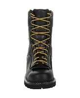 Georgia Boot Men's Amp Lt Logger Low Heel Waterproof Work
